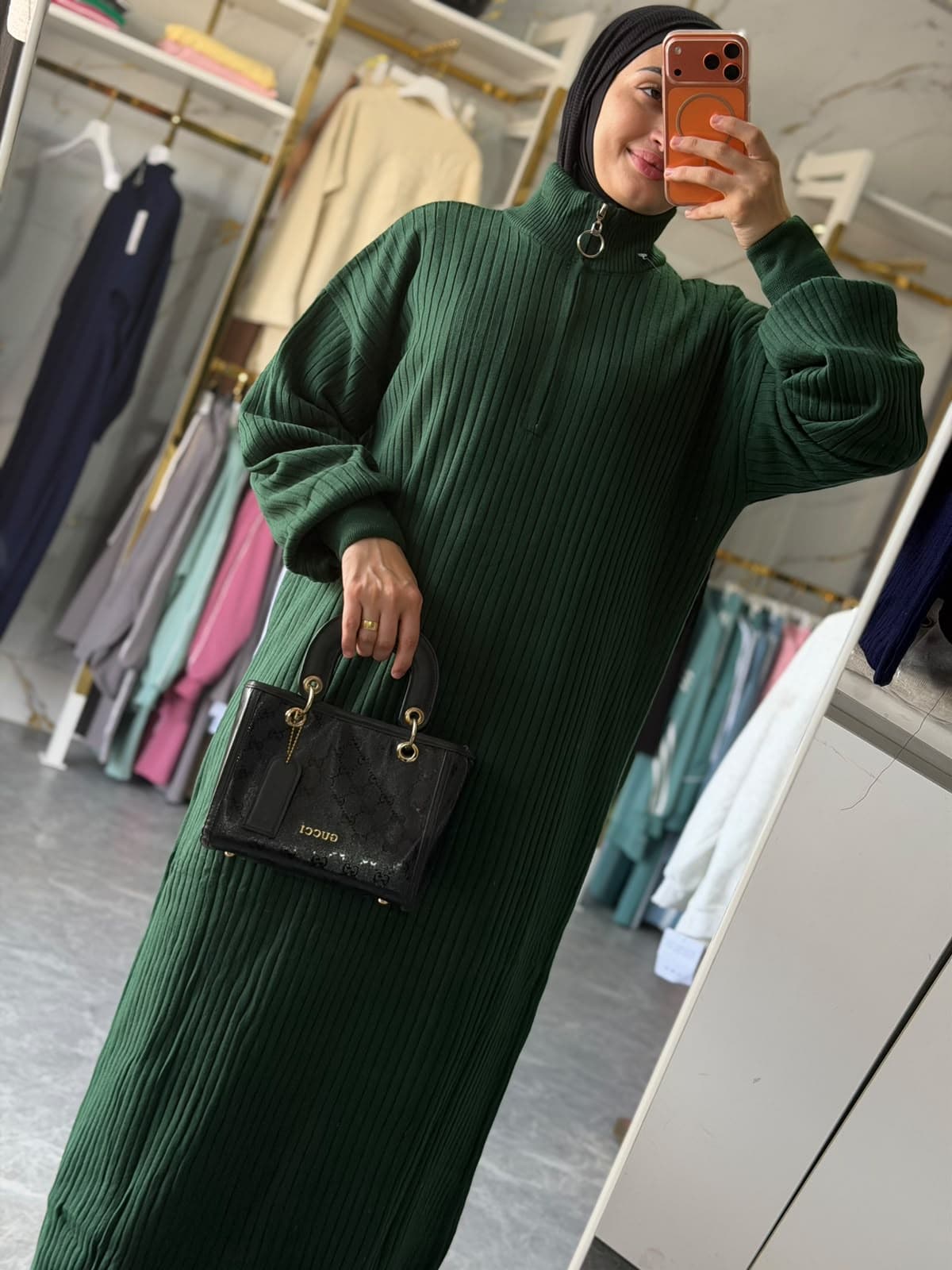 Olive green